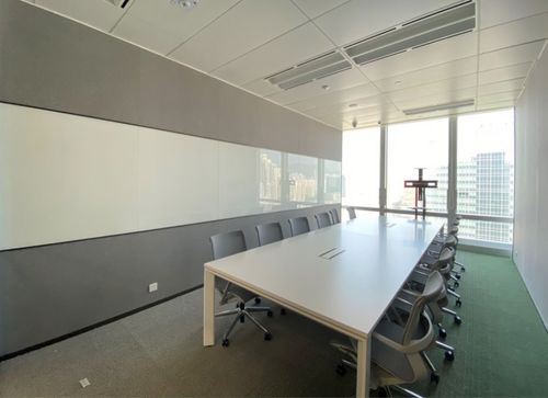 安星精品丨平安?？叵愀劬G景neo十九層辦公職場裝修工程